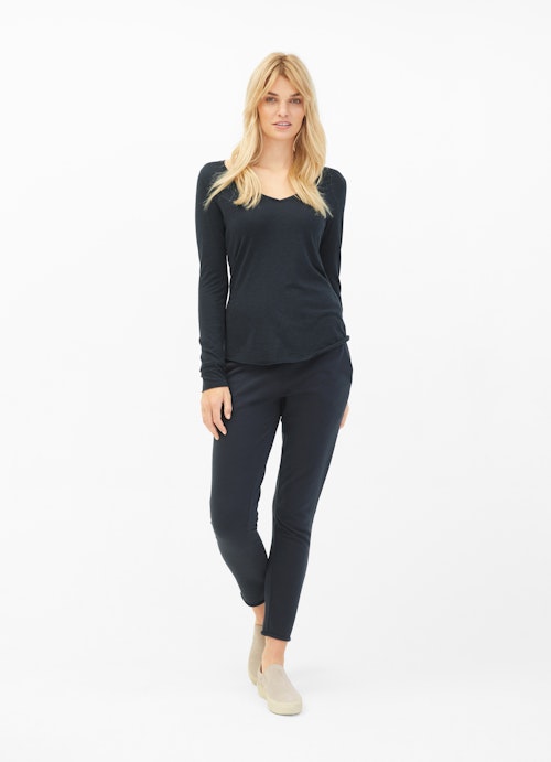 Regular Fit Long sleeve tops Longsleeve navy