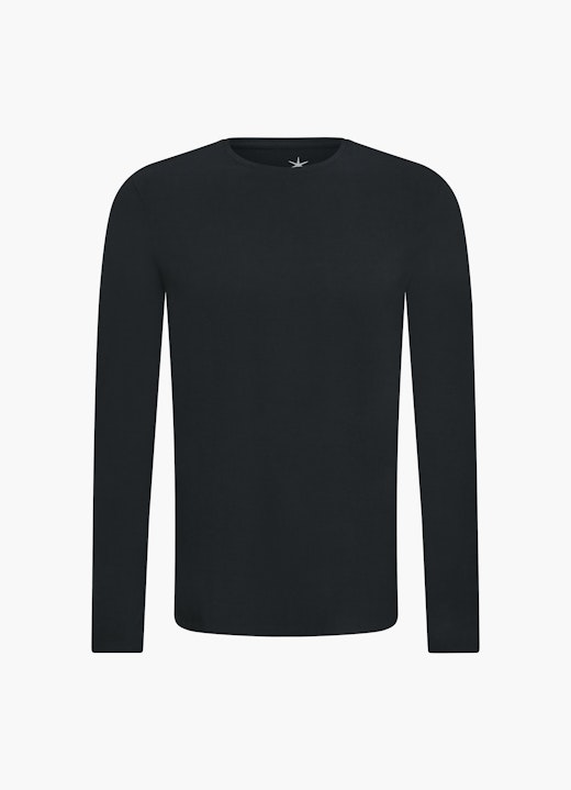 Regular Fit Long sleeve tops Longsleeve black