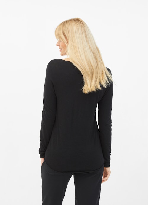 Regular Fit Long sleeve tops Longsleeve black