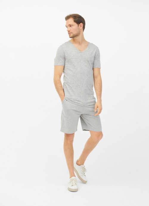Regular Fit T-Shirts T-Shirt l.grey mel.