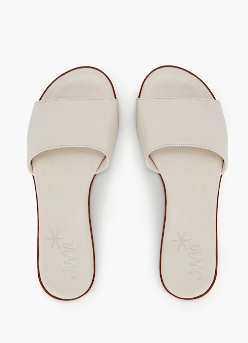 Regular Fit Shoes Mules eggshell