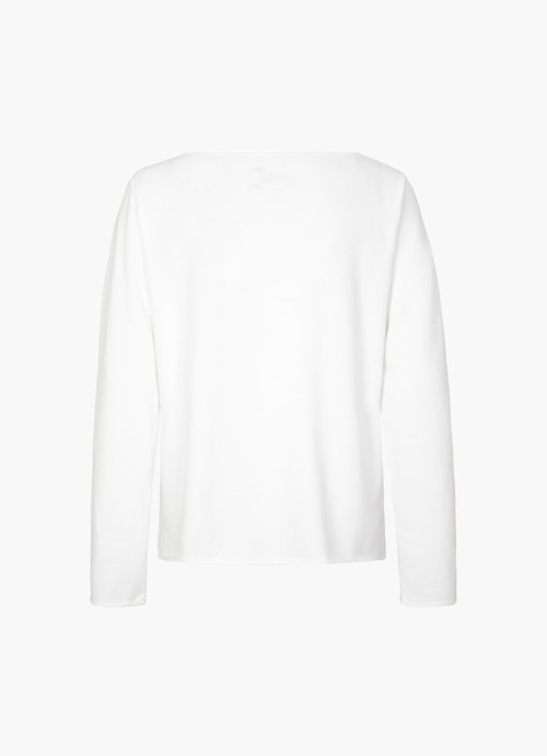 Coupe oversize Sweat-shirts Pull-over white
