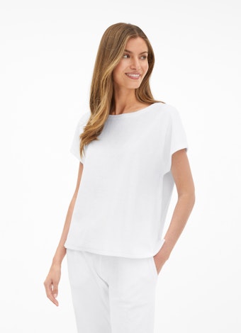 Coupe Regular Fit Sweat-shirts Pull-over en tissu éponge white