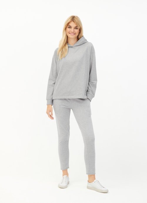 Casual Fit Sweatshirts Hoodie l.grey mel.