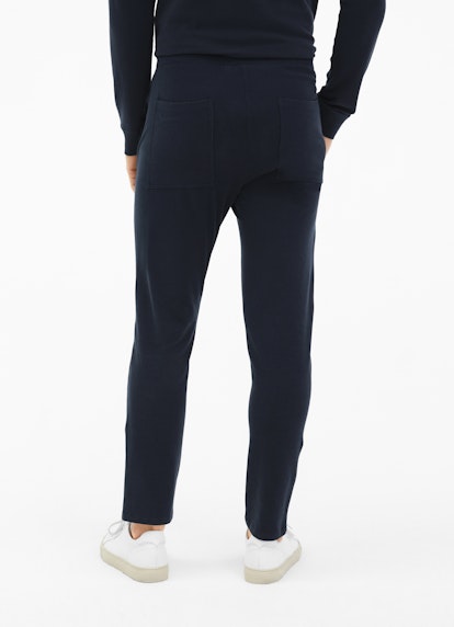 Slim Fit Pants Modal Jersey - Sweatpants night blue