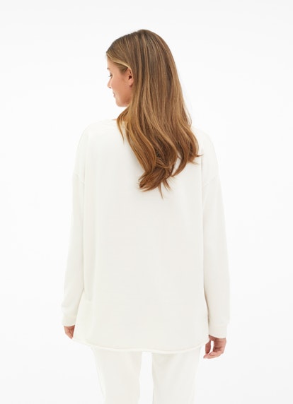 Coupe oversize Sweat-shirts Sweat-shirt oversize eggshell