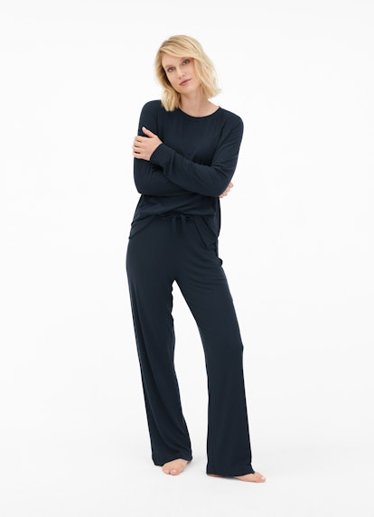 Bootcut Fit Nightwear Nightwear - Trousers navy