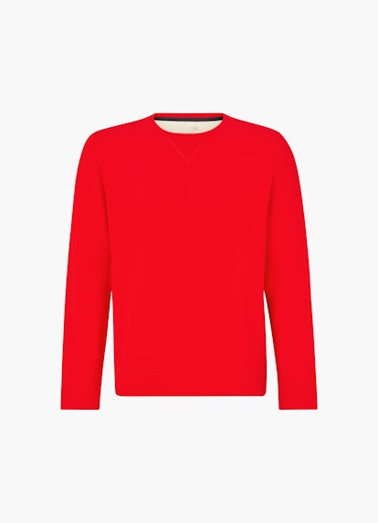 Regular Fit Sweaters Sweatshirt cherry tomato