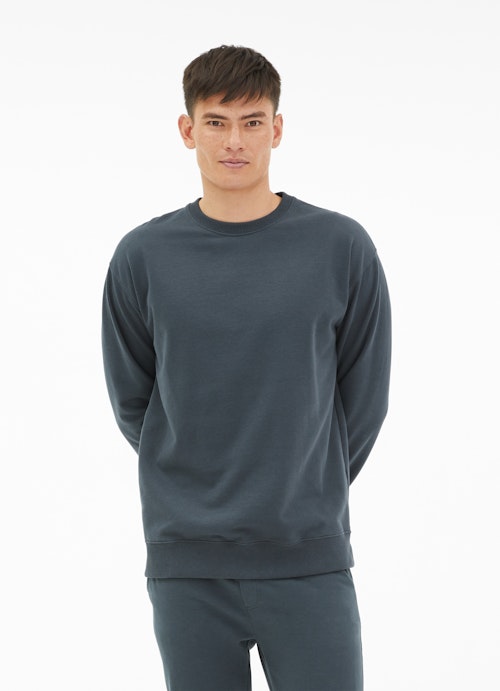 Coupe oversize Pull-over Sweat-shirt oversize steel blue
