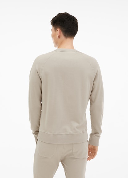 Casual Fit Pullover Sweatshirt olive grey