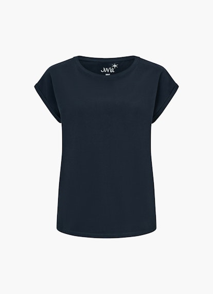 Coupe Boxy Fit T-shirts T-shirt de coupe carrée navy