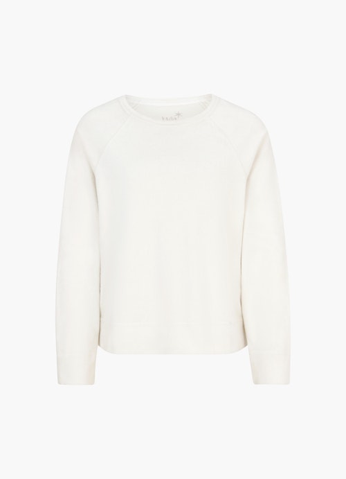 Regular Fit Sweatshirts Terrycloth - Sweater eggshell