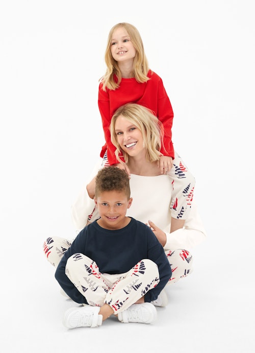 Loose Fit Hosen Loose Fit - Sweatpants eggshell