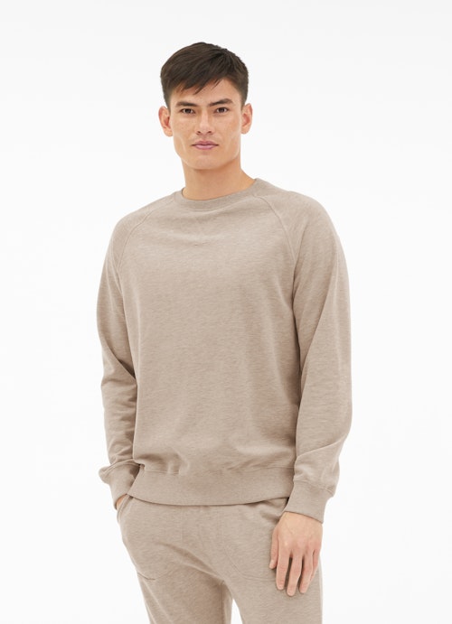 Regular Fit Pullover Sweatshirt sand