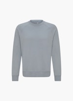 Casual Fit Pullover Sweatshirt dusty blue
