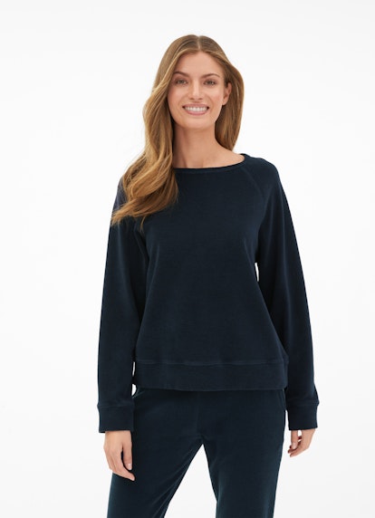 Regular Fit Sweatshirts Frottee - Sweater navy