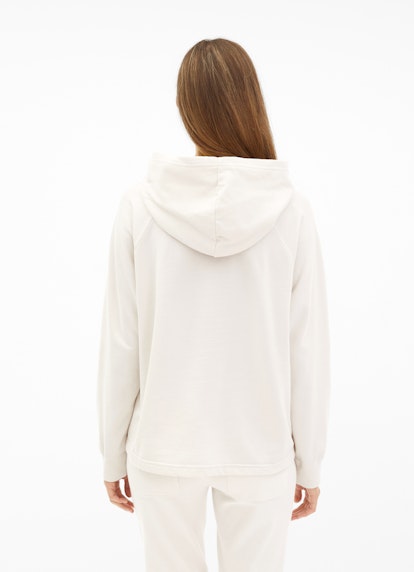 Casual Fit Sweatshirts Hoodie eggshell