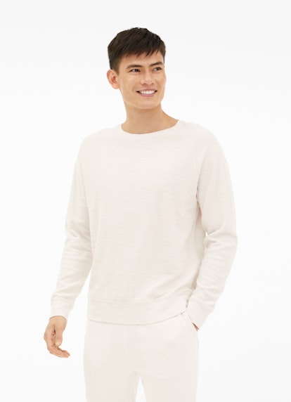 Coupe Regular Fit Pull-over Sweat-shirt eggshell
