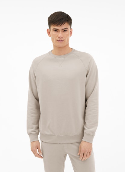 Coupe Regular Fit Pull-over Sweat-shirt olive grey