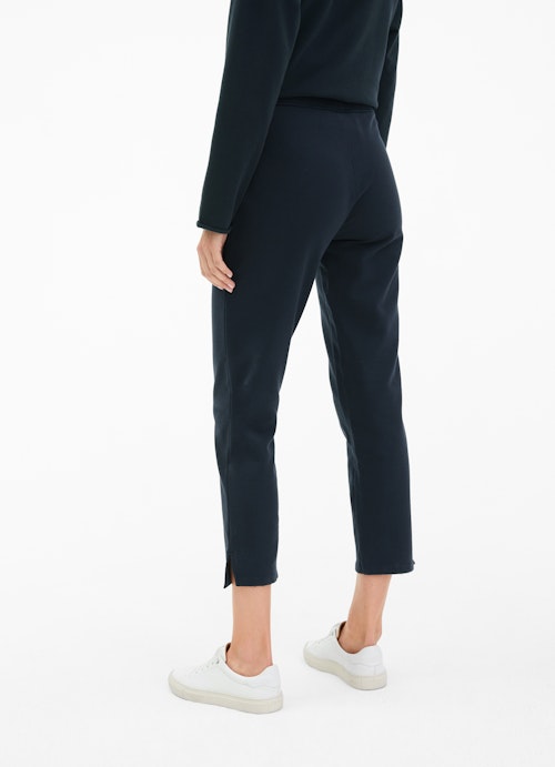 Coupe taille haute Pantalons Pantalon de jogging taille haute navy