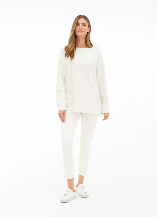 Oversized Fit Sweatshirts Oversized - Sweatshirt eggshell