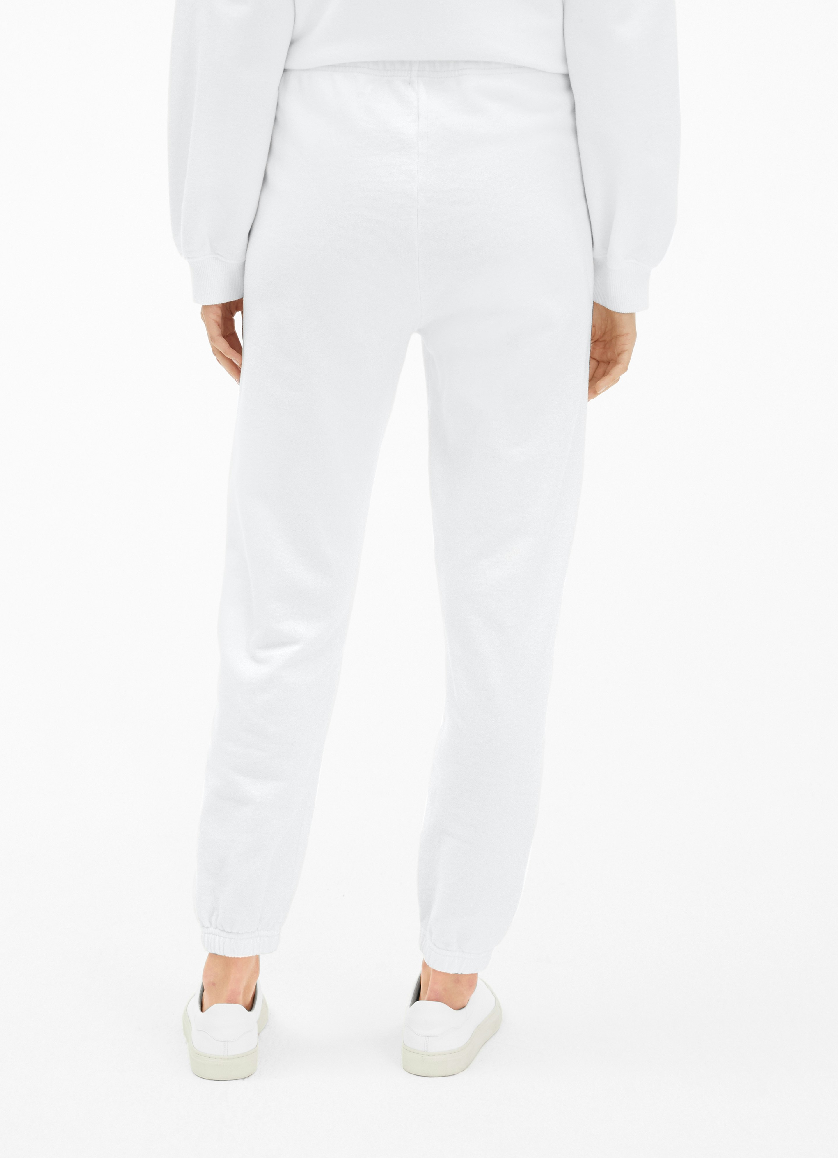 White Baggy Fit Sweatpants Jana Ina Buy Pants online at JUVIA