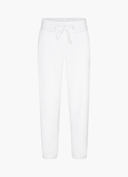 Regular Fit Hosen Frottee - Sweatpants white