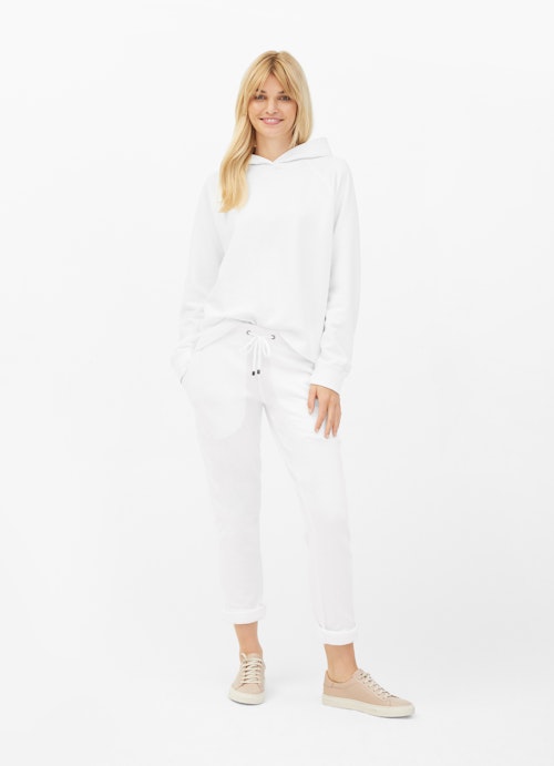 Casual Fit Hoodies Hoodie white