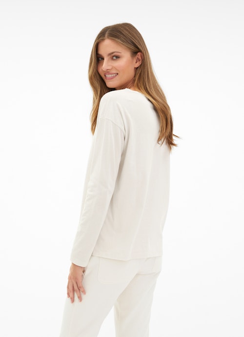 Loose Fit Long sleeve tops Longsleeve eggshell