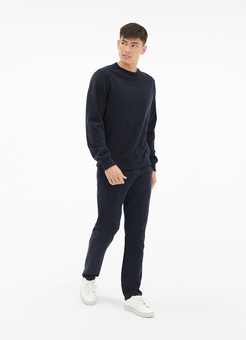 Regular Fit Sweaters Sweatshirt night blue