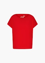 Coupe Boxy Fit T-shirts T-shirt de coupe carrée cherry tomato