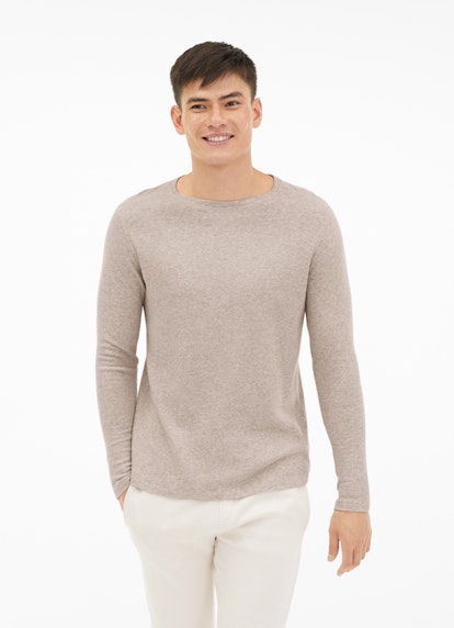 Coupe Regular Fit Pull-over Pull-over en cachemire mélangé sand