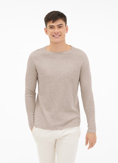 Coupe Regular Fit Pull-over Pull-over en cachemire mélangé sand