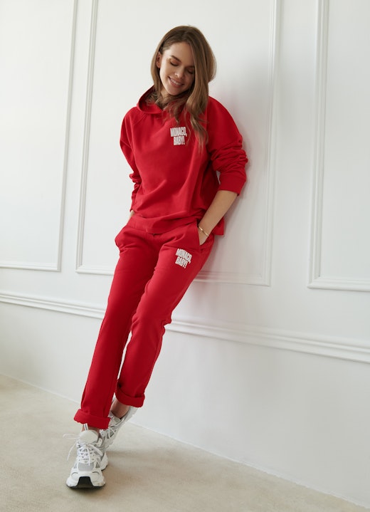 Loose Fit Pants Loose Fit - Sweatpants red