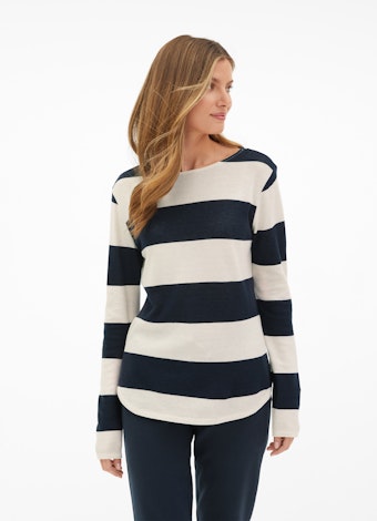 Slim Fit Sweatshirts Cashmix - Sweater navy