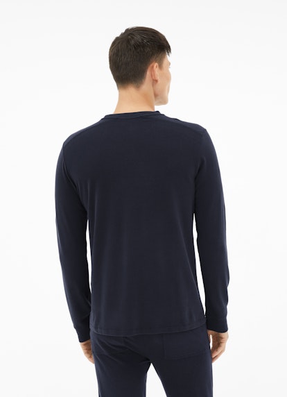 Regular Fit Sweaters Modal Jersey - Sweater night blue
