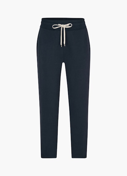 Coupe taille haute Pantalons Pantalon de jogging taille haute navy