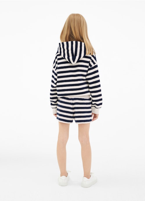 Regular Fit Shorts Terrycloth - Shorts navy