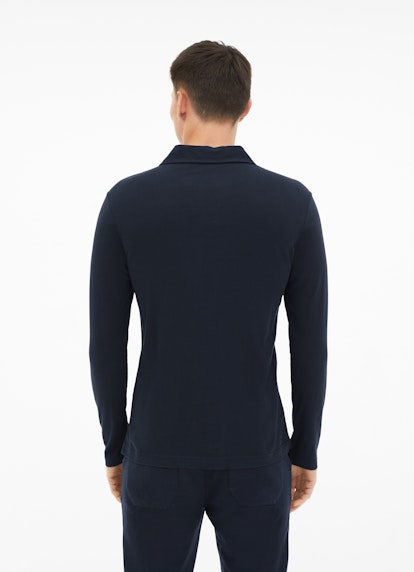 Regular Fit Long sleeve tops Polo Longsleeve night blue