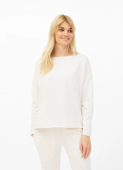 Casual Fit Sweatshirts Sweatshirt eggshell