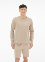 Coupe Regular Fit Pull-over Sweat-shirt sand