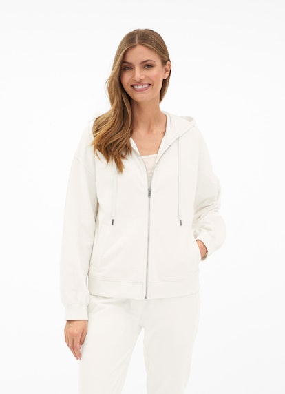 Casual Fit Jackets Hoodie - Jacket eggshell