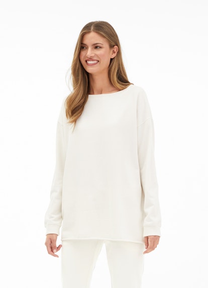 Coupe oversize Sweat-shirts Sweat-shirt oversize eggshell