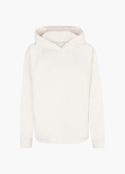 Casual Fit Sweatshirts Hoodie eggshell