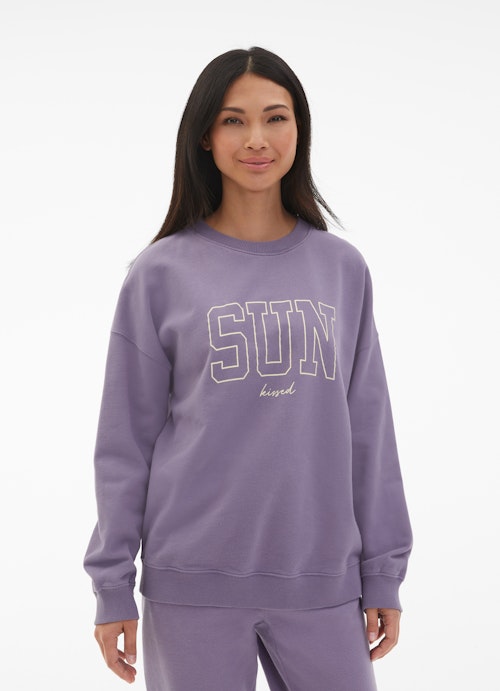 Basic Fit Sweatshirts Sweatshirt purple haze