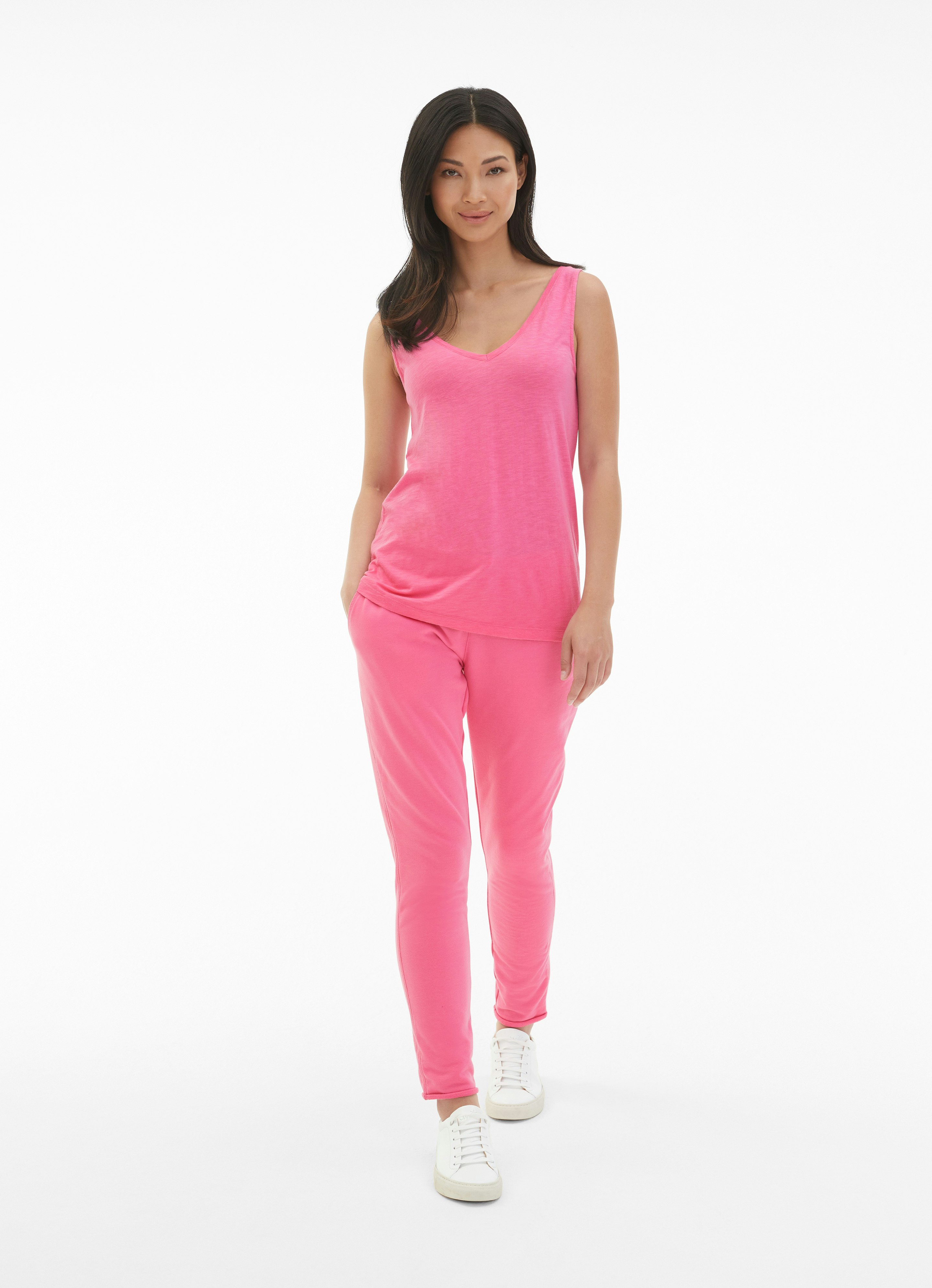 Hot pink clearance jogger set