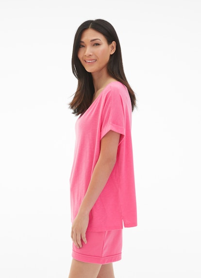 Boxy Fit T-shirts Boxy - T-Shirt hot pink