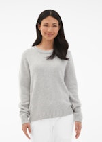 Regular Fit Knitwear Pure Cashmere Pullover l.grey mel.