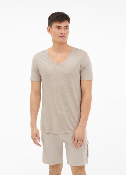 Coupe Regular Fit T-shirts T-shirt olive grey