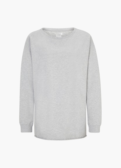 Oversized Fit Sweatshirts Sweatshirt l.grey mel.